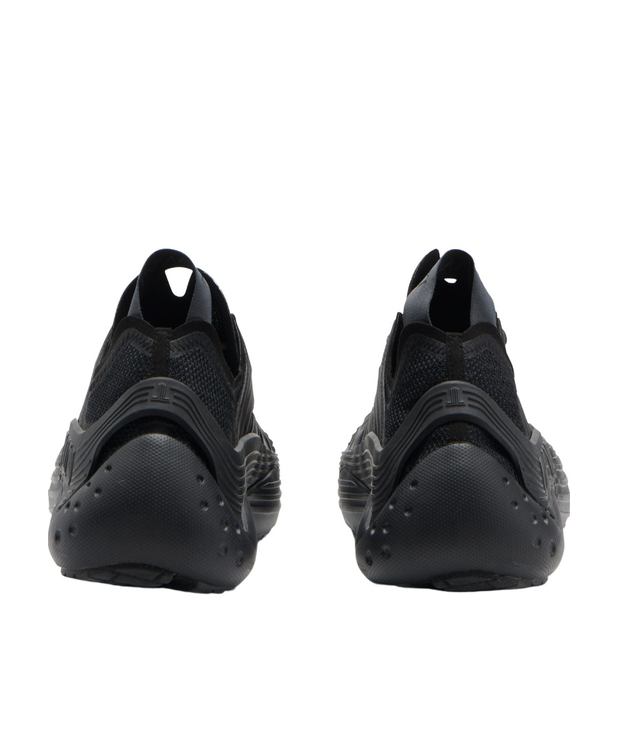 Lanvin Flash-x Low-top Sneakers - Men's - Polyester/polyurethane/rubber In Black