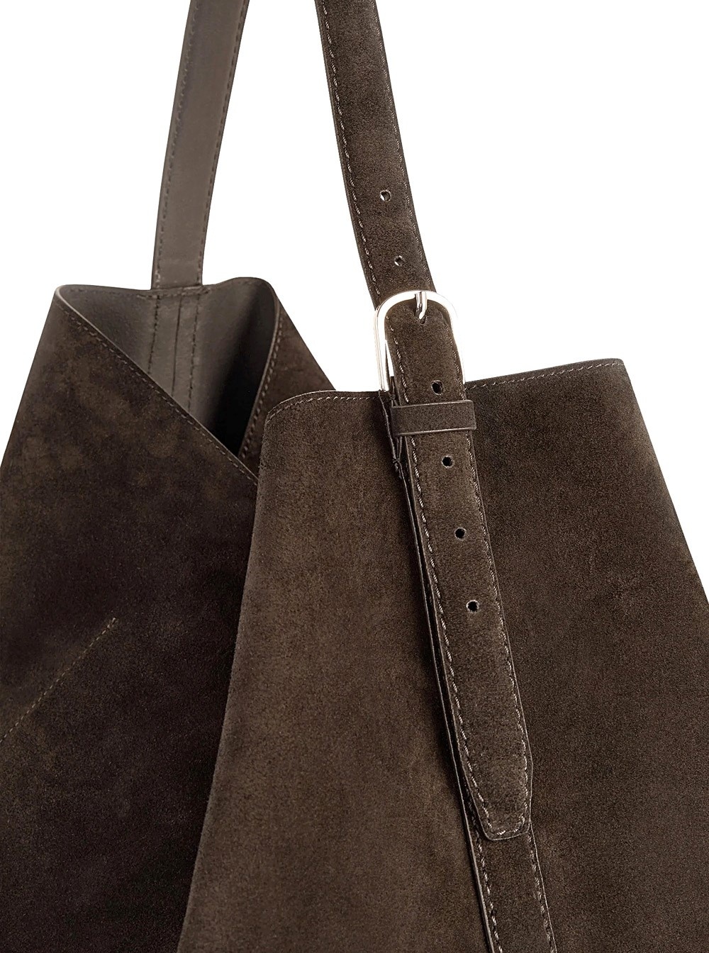 Totême Drawstring Shoulder Bag In Black