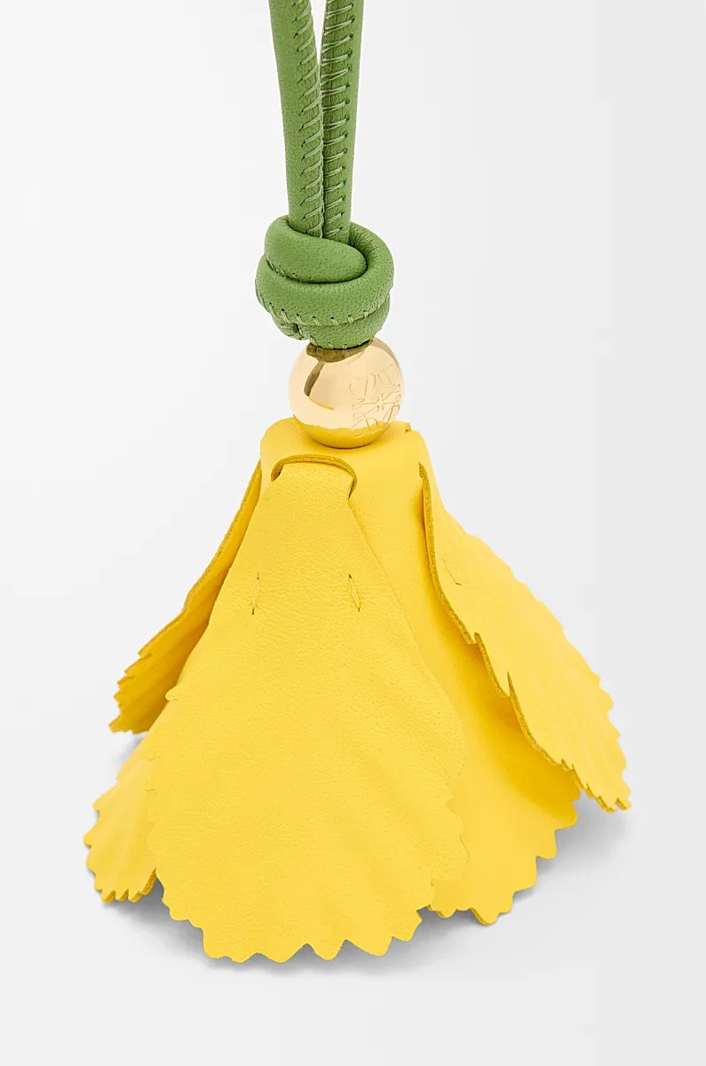 Loewe Floral Pendant In Yellow