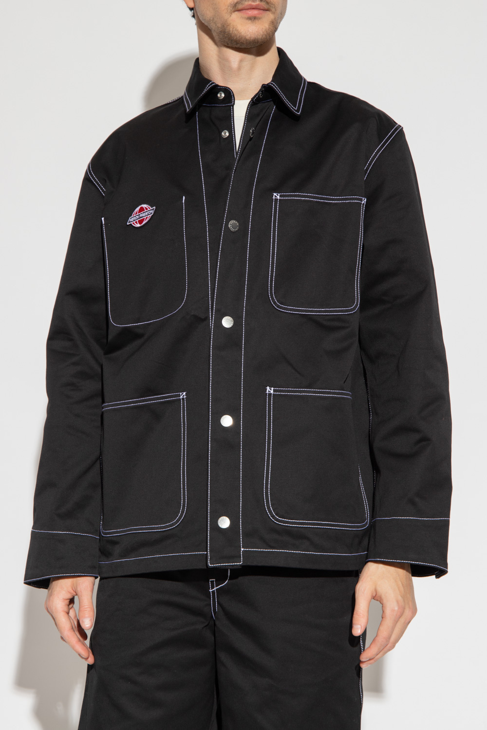 Heron Preston Logo Jacket In Black