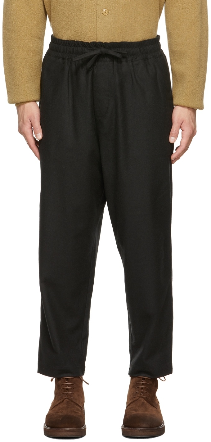 YMC YOU MUST CREATE LOGO DRAWSTRING CASUAL PANTS