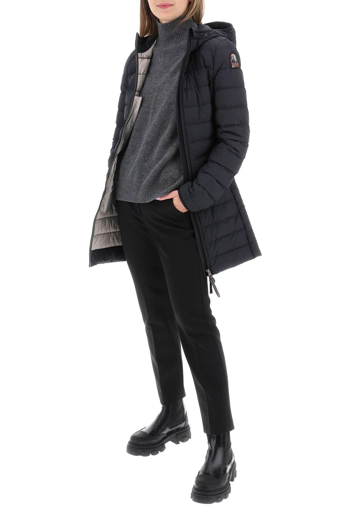 Parajumpers Long-sleeved Down Jacket In Black