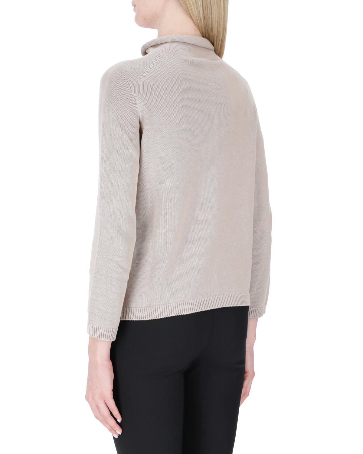 Max Mara Long-sleeved Knit In Multicolor