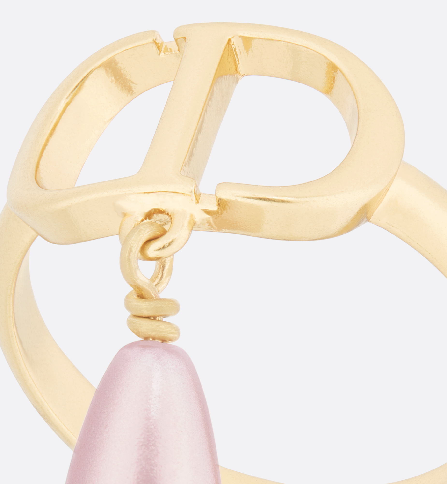 Dior Petit Cd Ring In Yellow