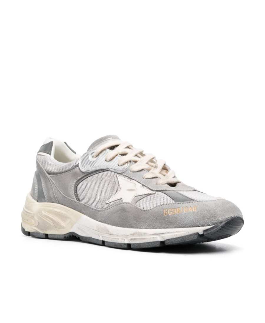 Golden Goose Dad-star Running Trainers In White