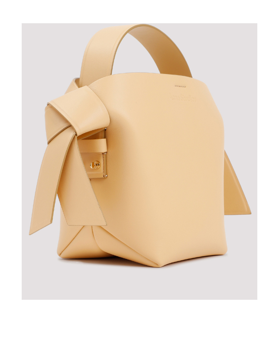 Acne Studios Mini Musubi Tote Bag In Nude