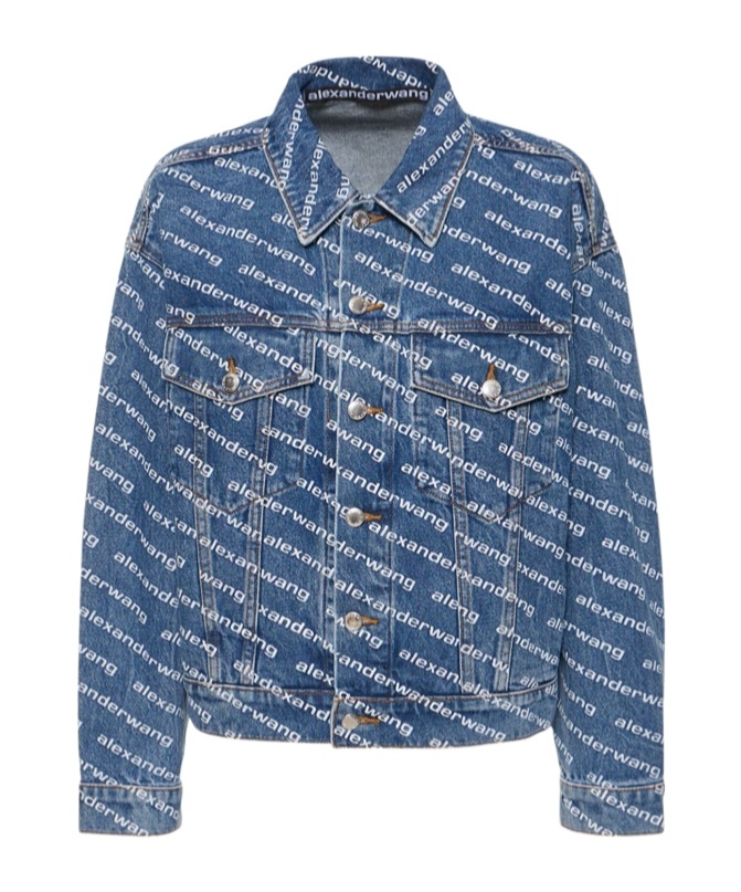 Alexander Wang Indigo Blue Denim Jacket