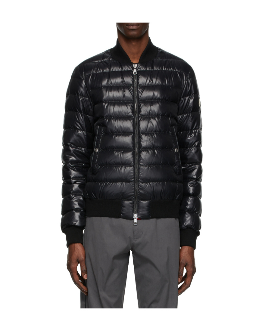 Moncler Sark Padded Jacket In Black