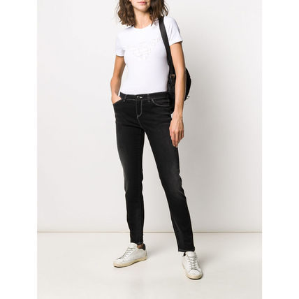 EMPORIO ARMANI ELASTIC LOW-WAISTED JEANS