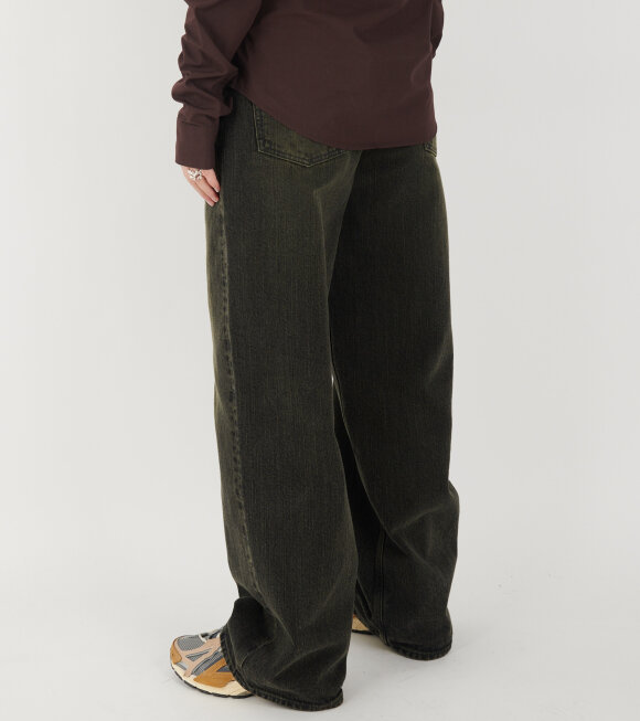 Our Legacy Mid Rise Straight-leg Jeans In Black