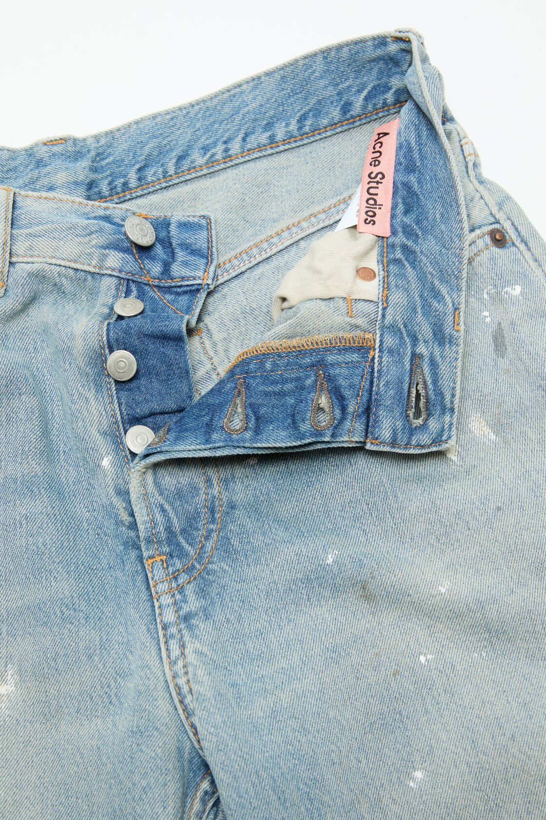 Acne Studios Baggy Jeans In Gray