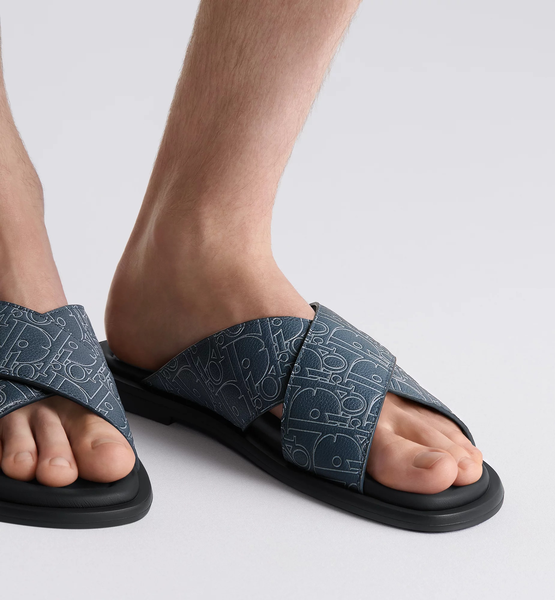 Dior Alias Sandal In Blue