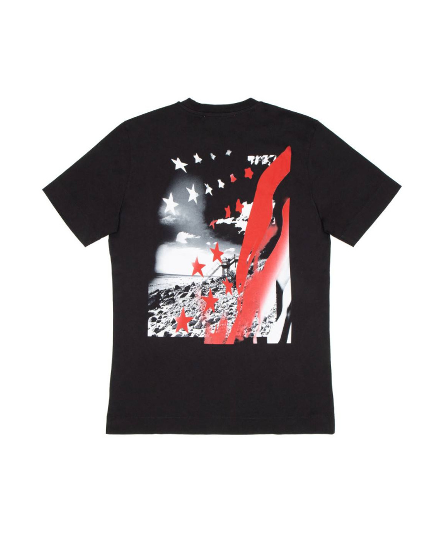 Alyx Graphic Print T-shirt In Black