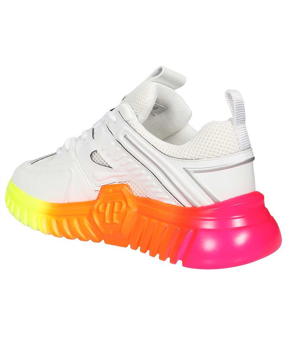 Philipp Plein Runner Rainbow Low-top Sneakers In White
