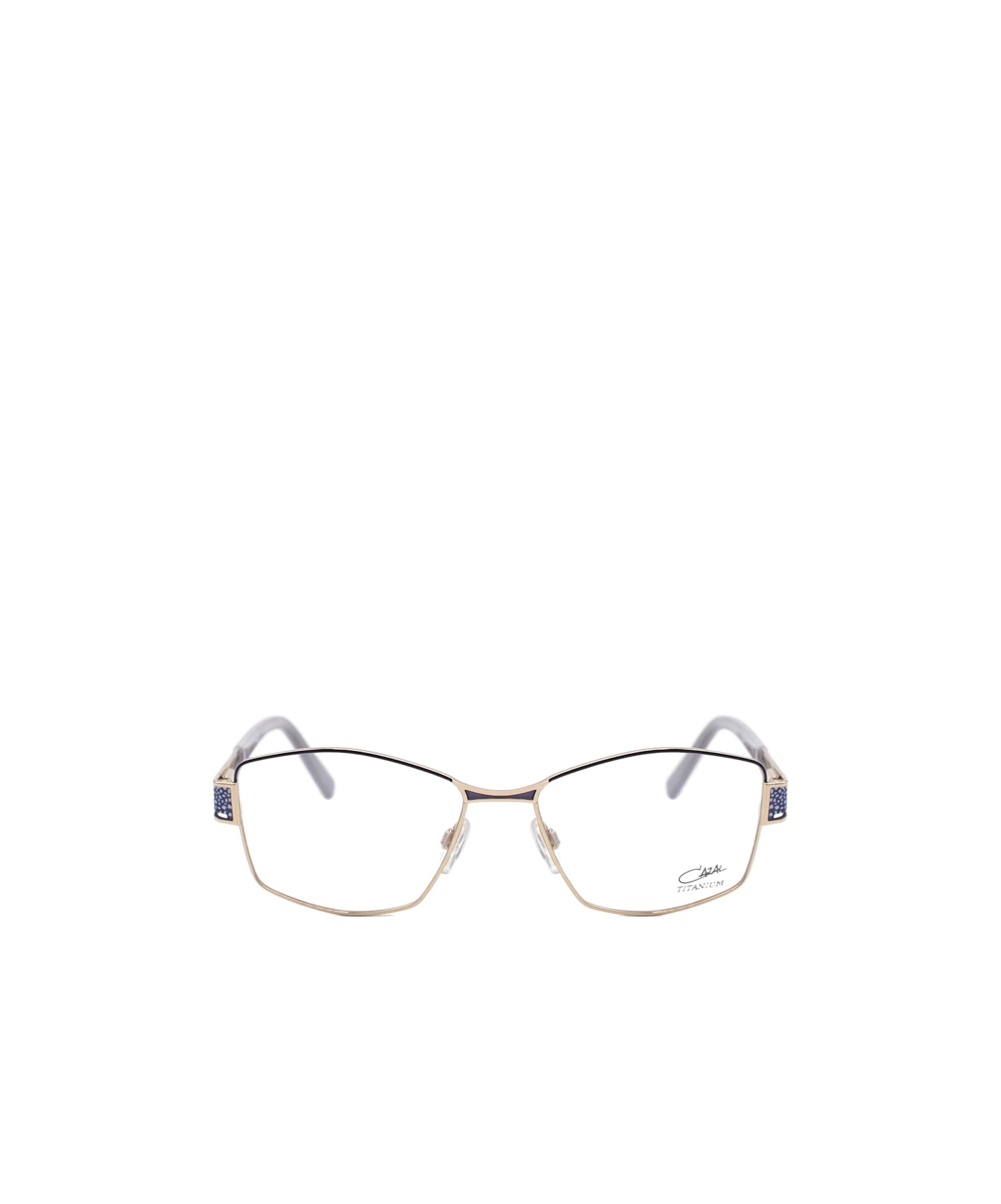 Cazal 1245 Geometric-frame Glasses In White