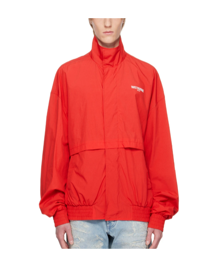 We11 Done Red Windproof Jacket In Red