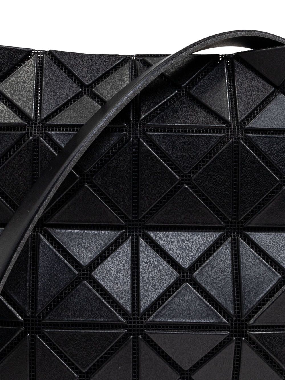 Bao Bao Issey Miyake Geometric-pattern Shoulder Bag In Black