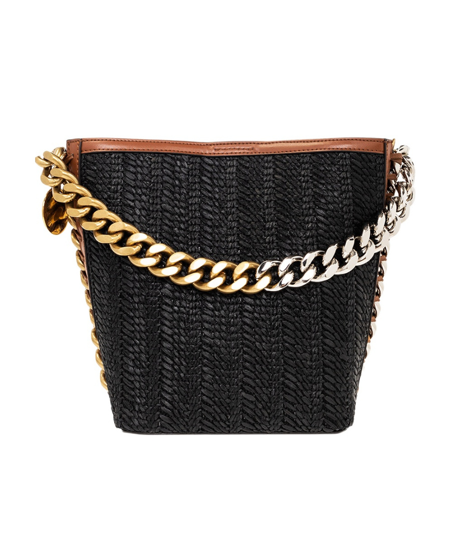 Stella Mccartney Bucket Shoulder Bag In Black