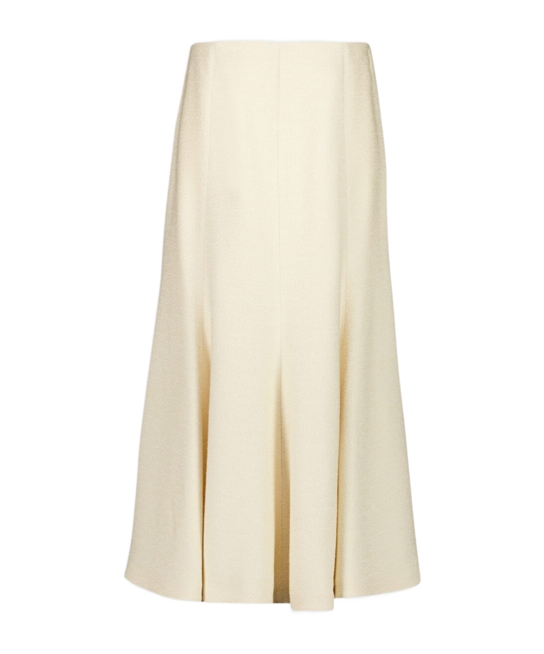 Gabriela Hearst Womens Ivory Selma Flared Silk Midi Skirt In Neutral