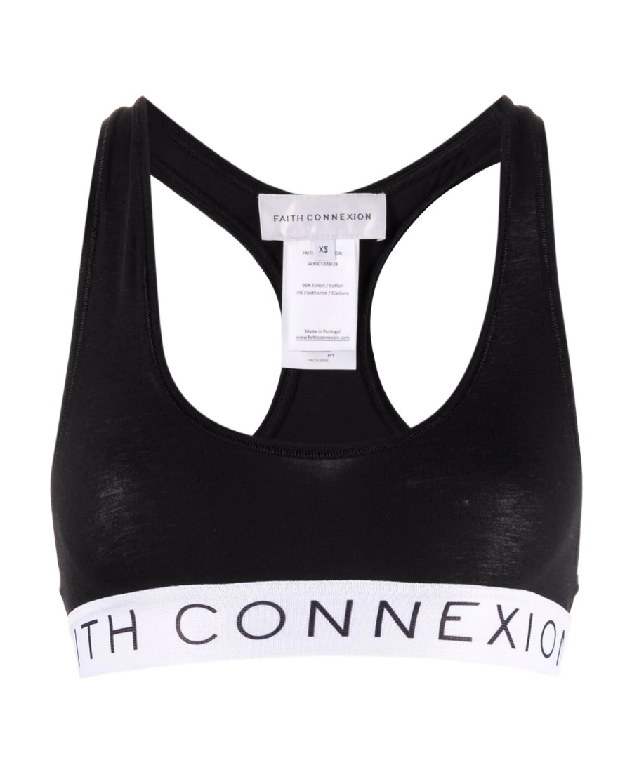 FAITH CONNEXION LOGO-TAPE RACERBACK VEST 