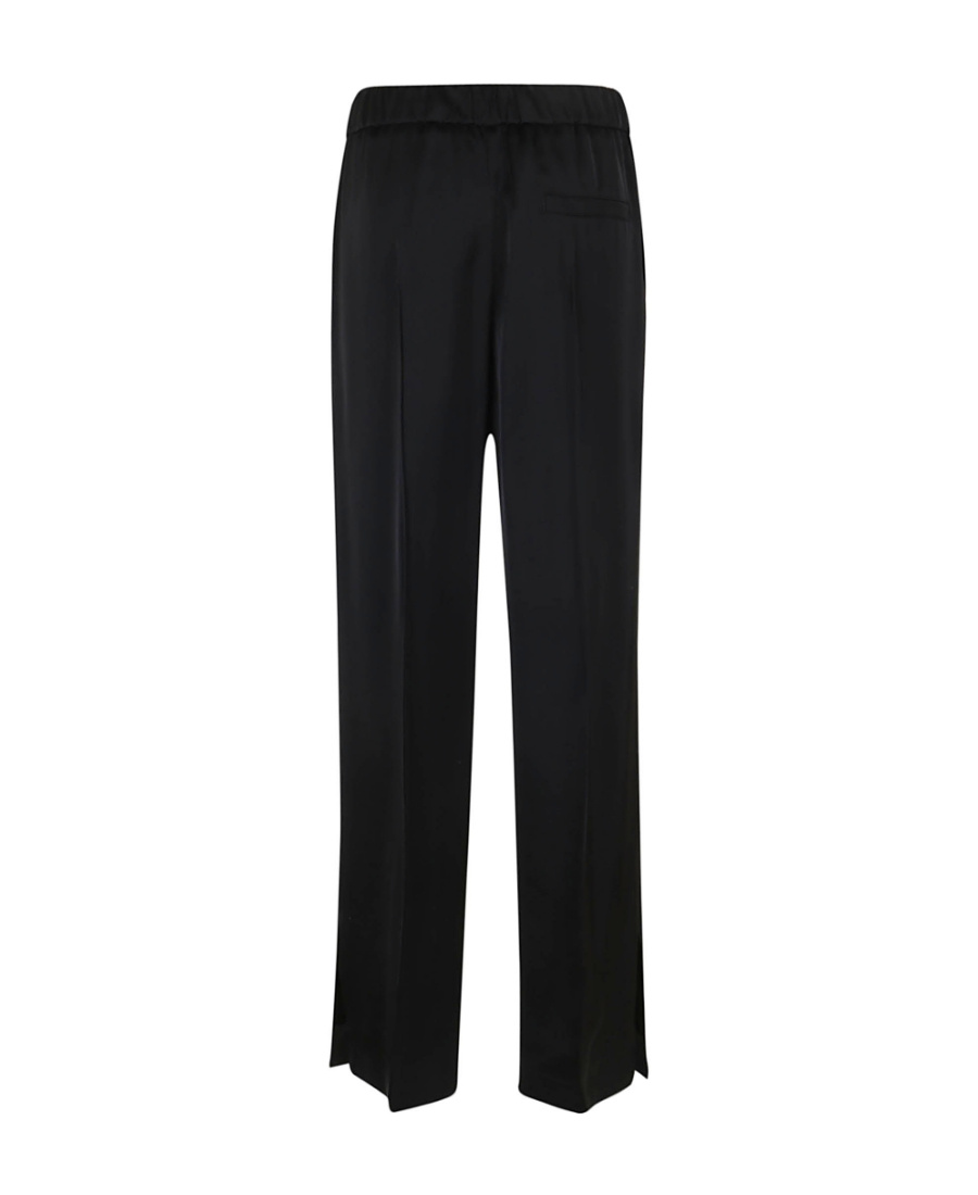 Jil Sander Elasticated Straight-leg Trousers In Black