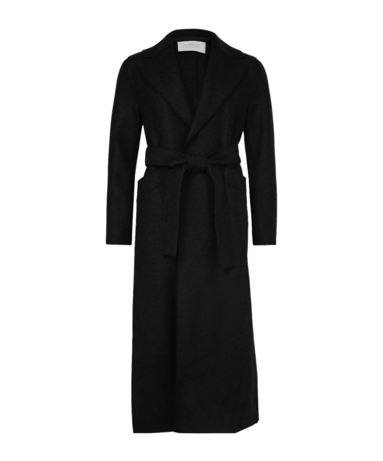 Harris Wharf London Maxi Coat In Black