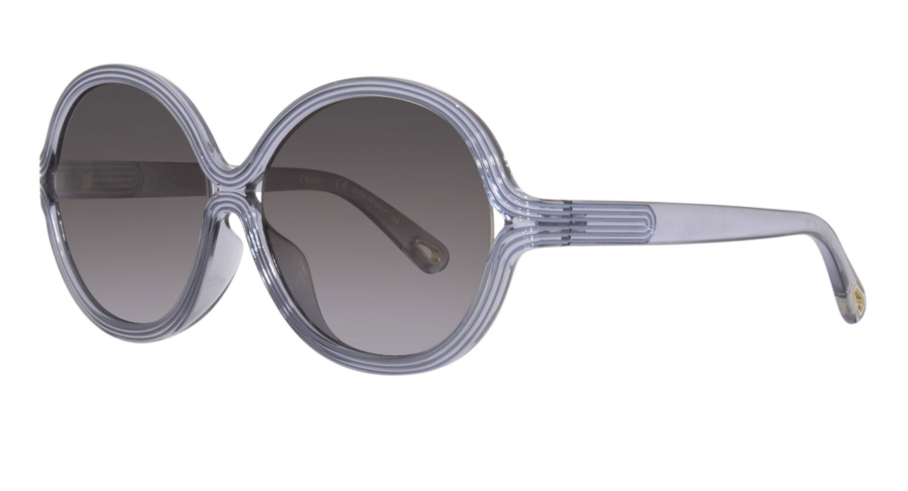 Chloé Round Sunglasses In Gray