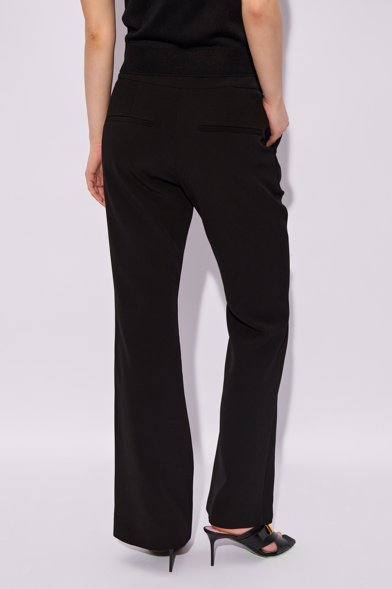 BALMAIN BALMAIN STRAIGHT LEG TAILORED PANTS 
