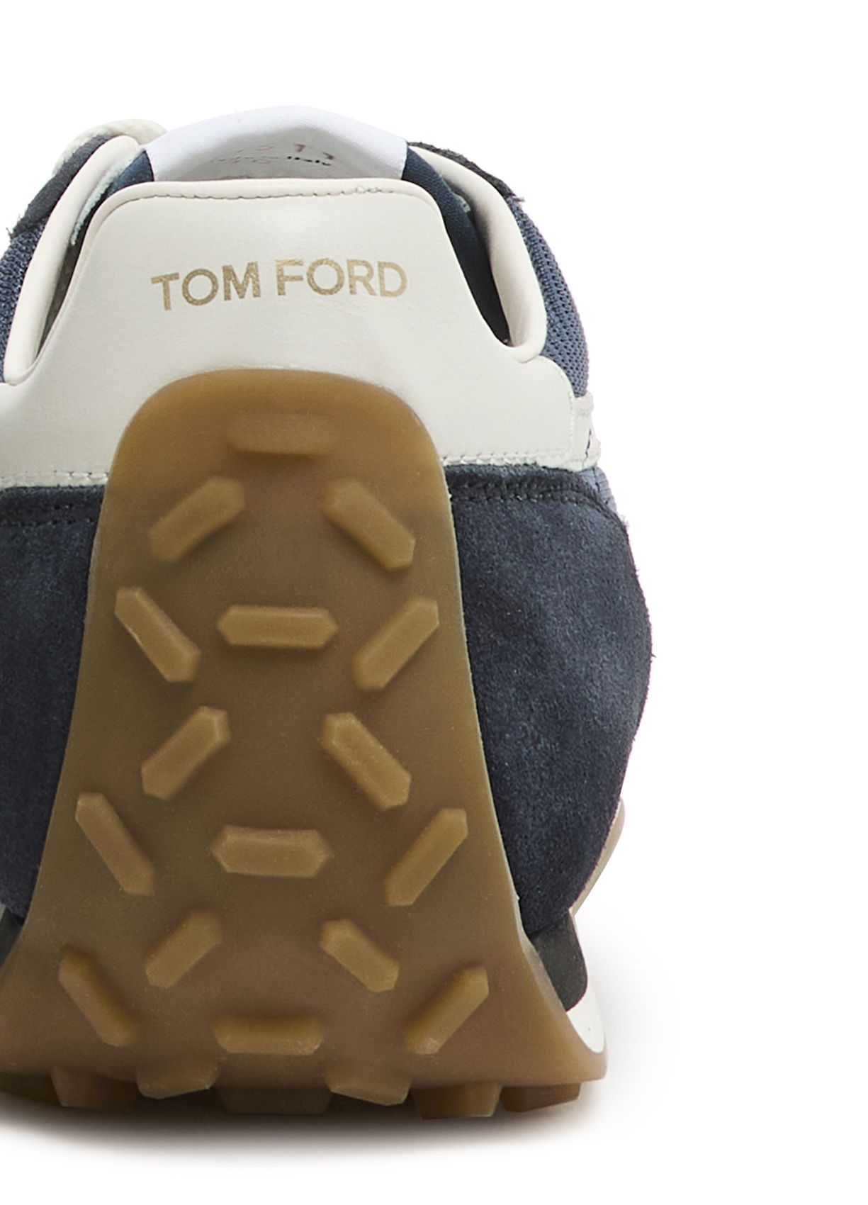 Shop Tom Ford Lace-up Sneakers In Black