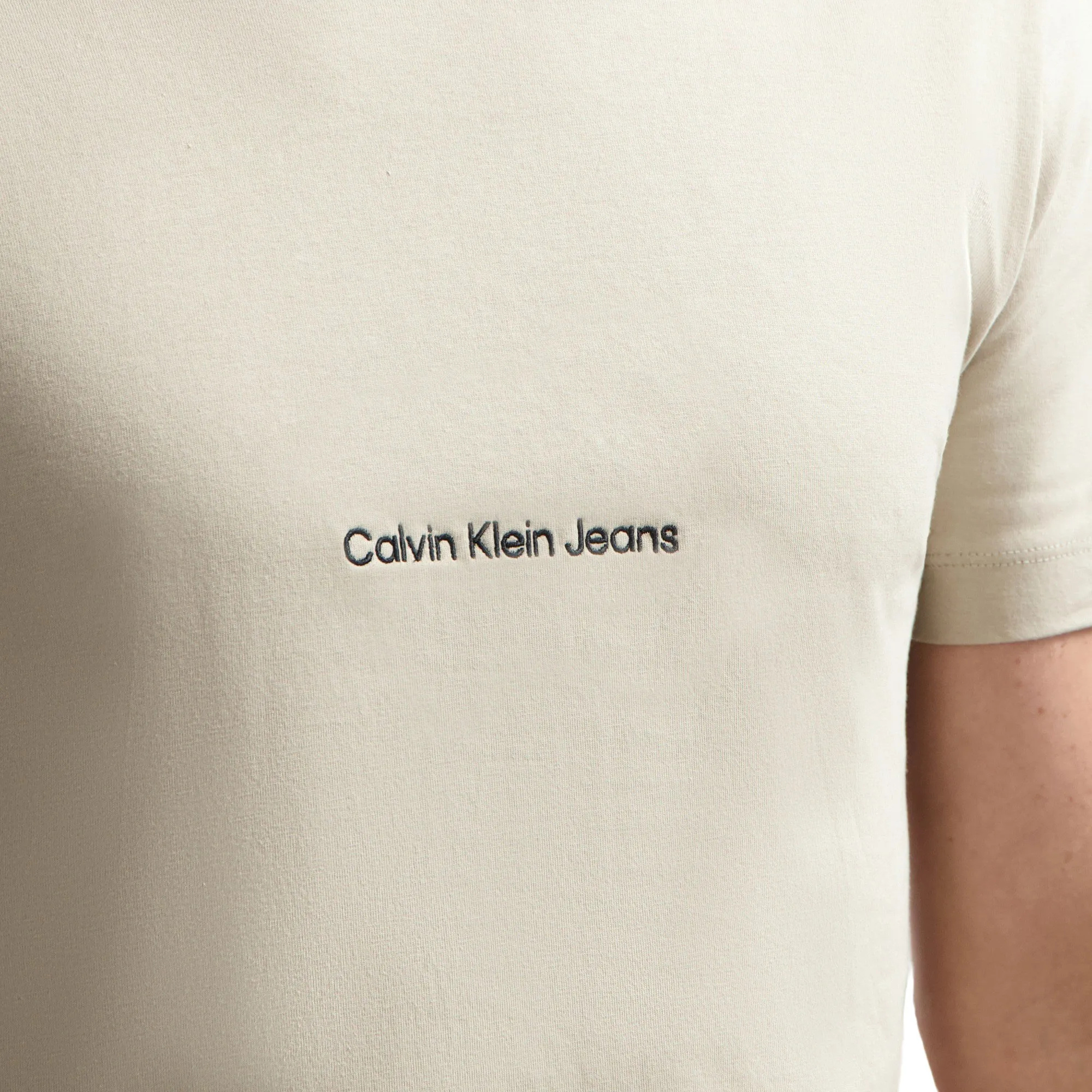 Calvin Klein Jeans Est.1978 Short-sleeved T-shirt In Nude