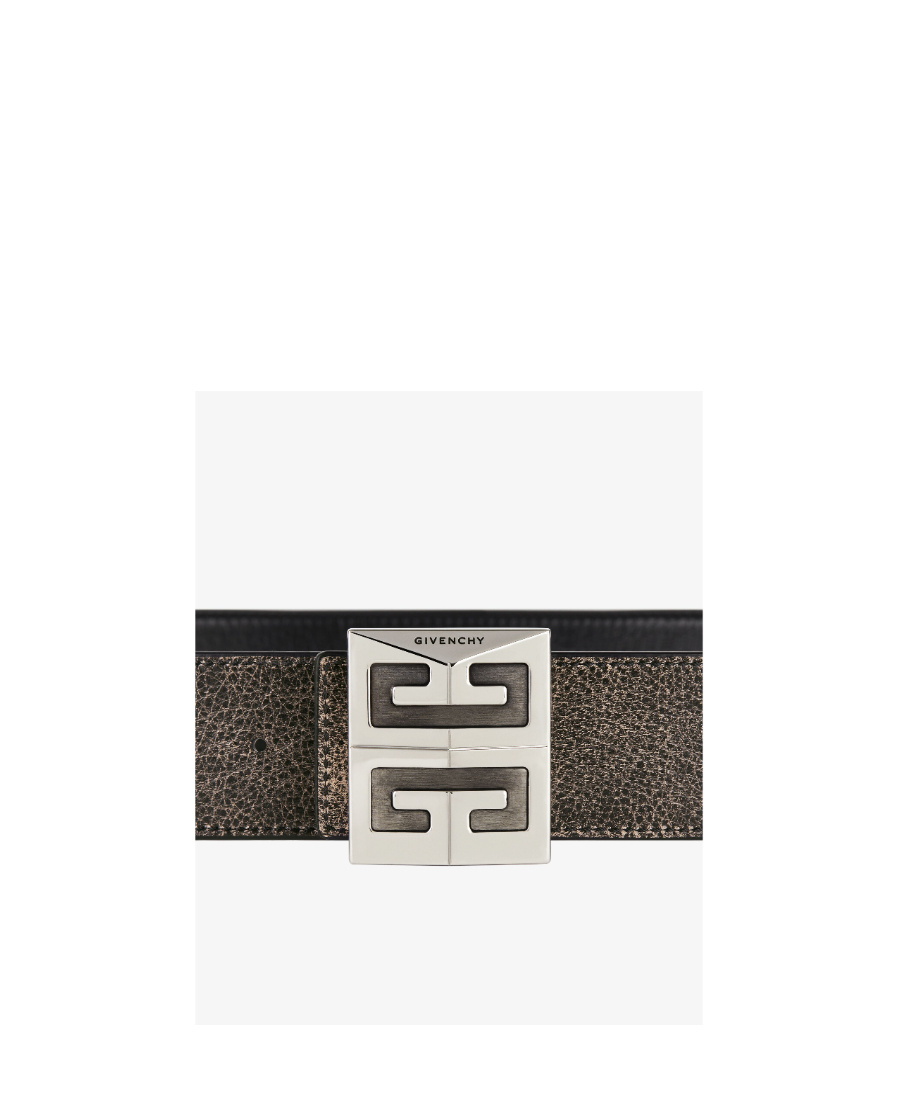 Givenchy 4g Double-sided Belt In Black