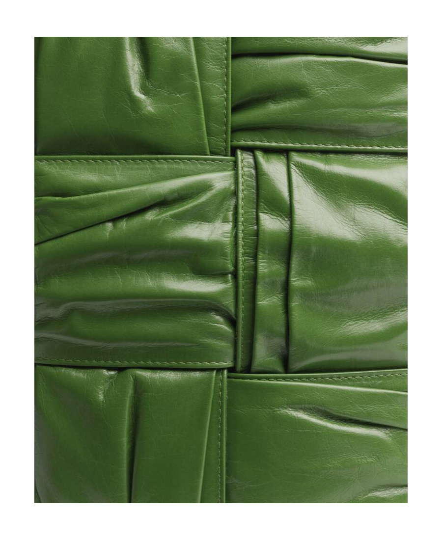 Bottega Veneta Cassette Cross Body Bag In Green