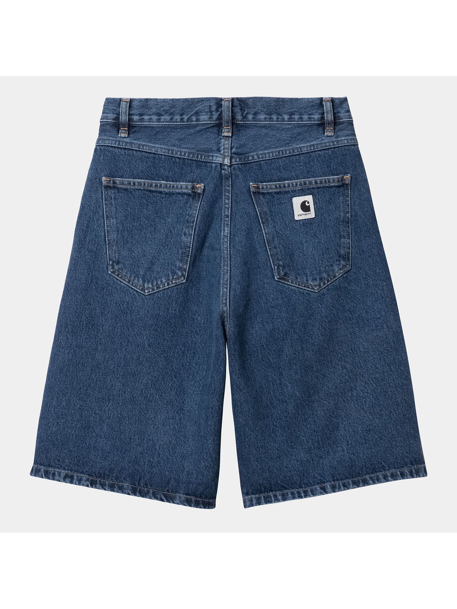 Carhartt Brandon Denim Bermuda Shorts In Blue