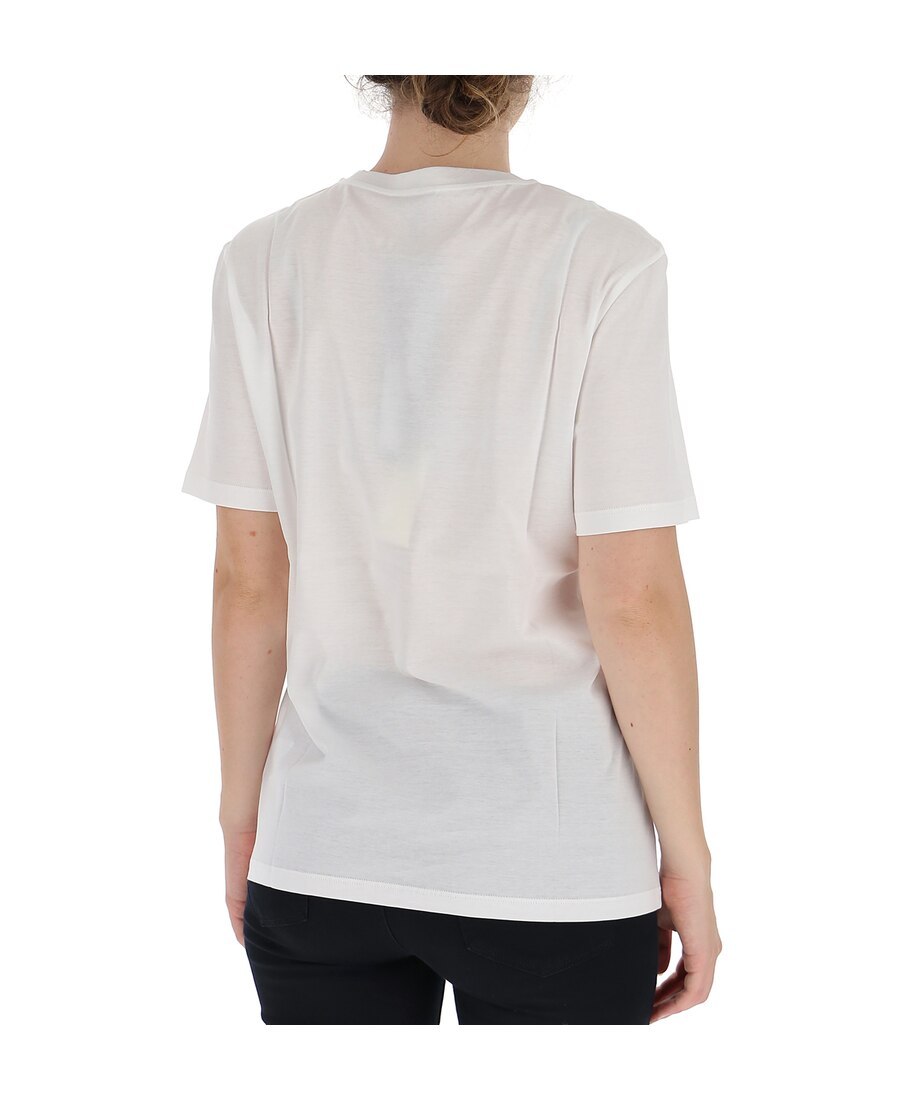 Versace Pattern Printed T-shirt In White