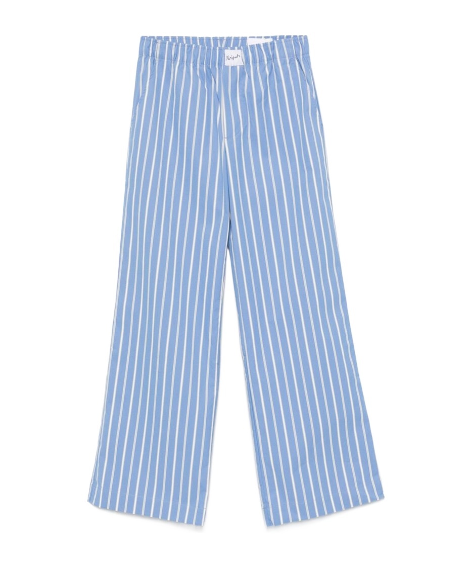 Axel Arigato Striped Casual Pants In Blue