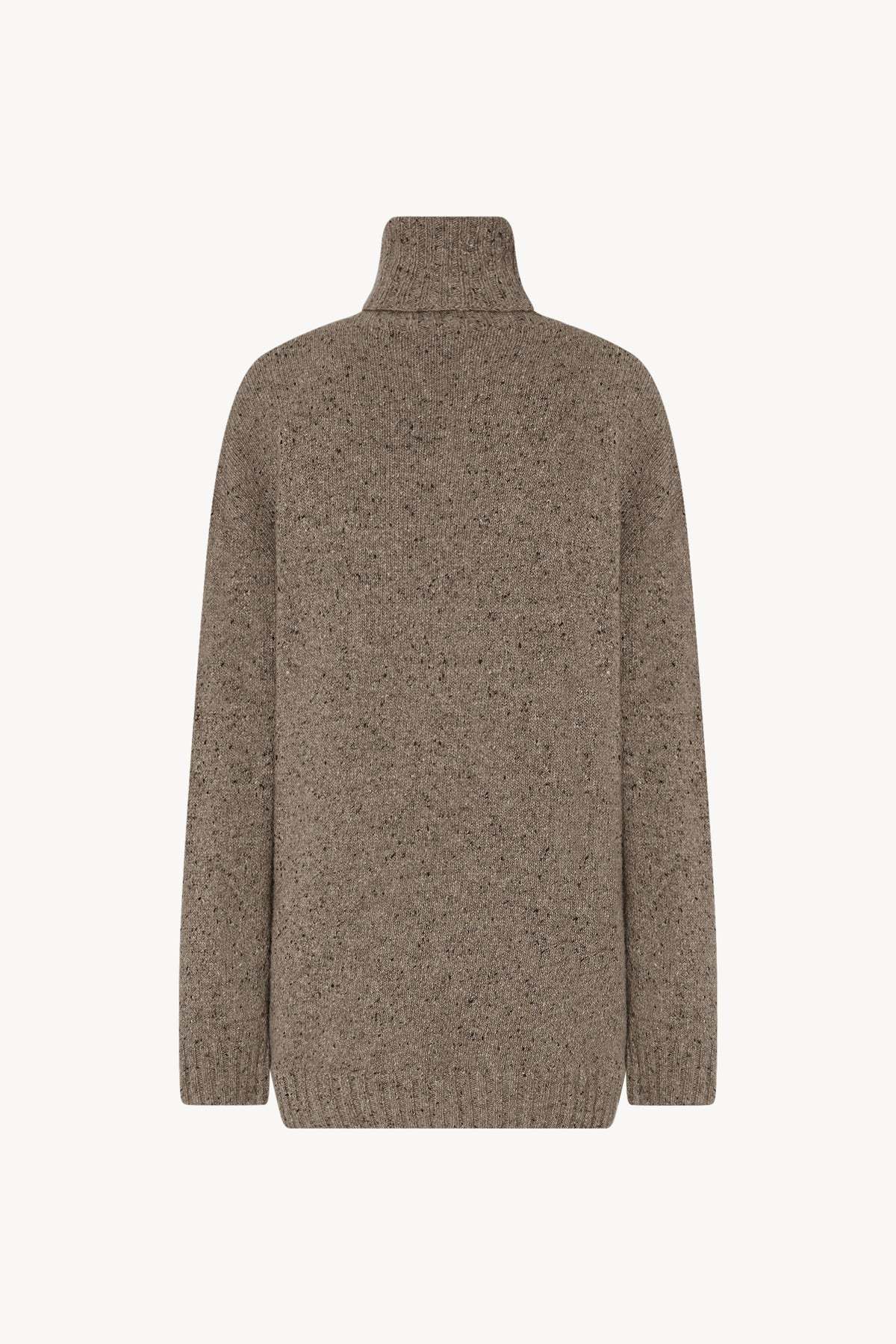 The Row Mirai Turtleneck In Cashmere In Brown