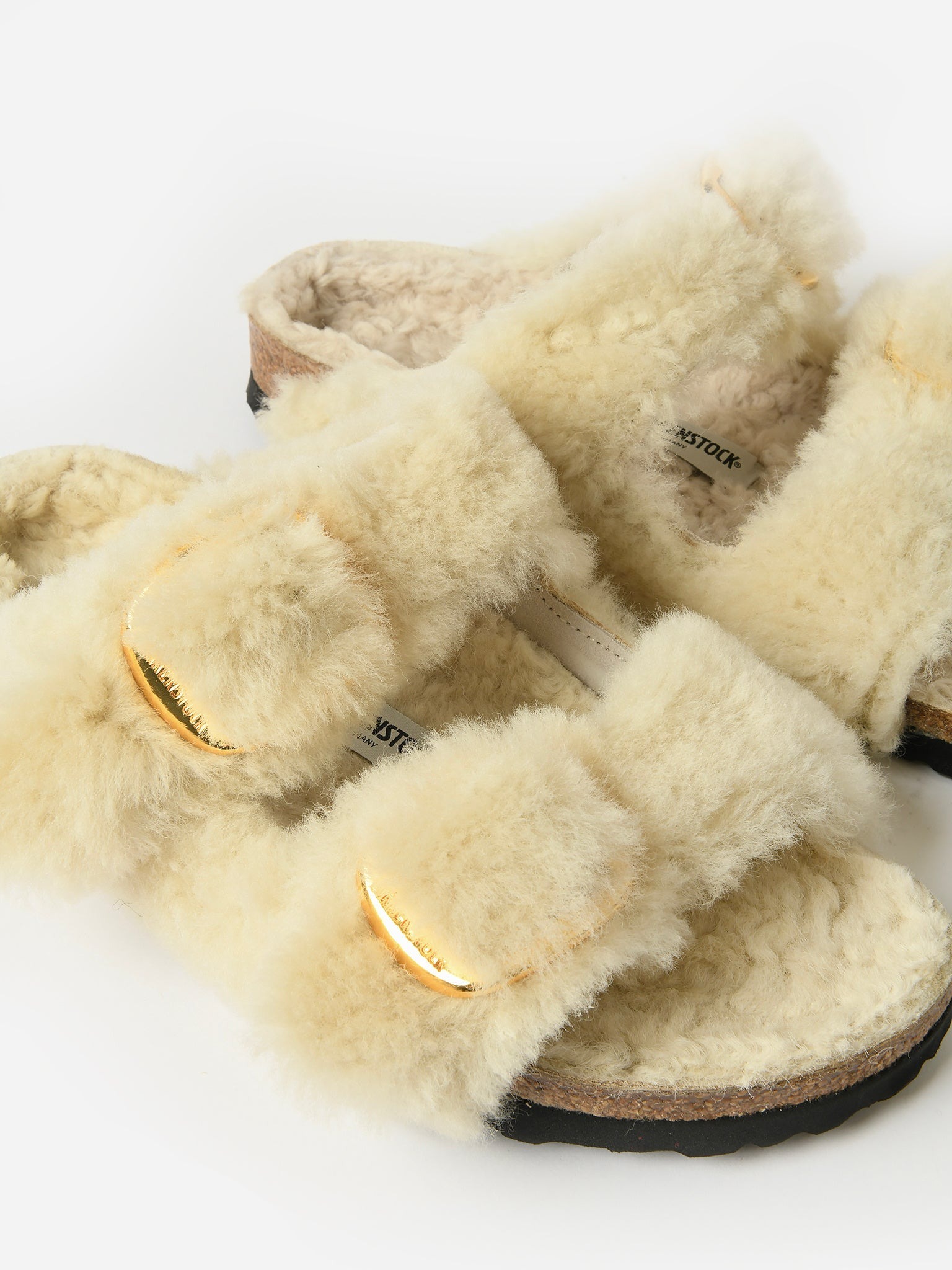 Birkenstock Wedges In Nude