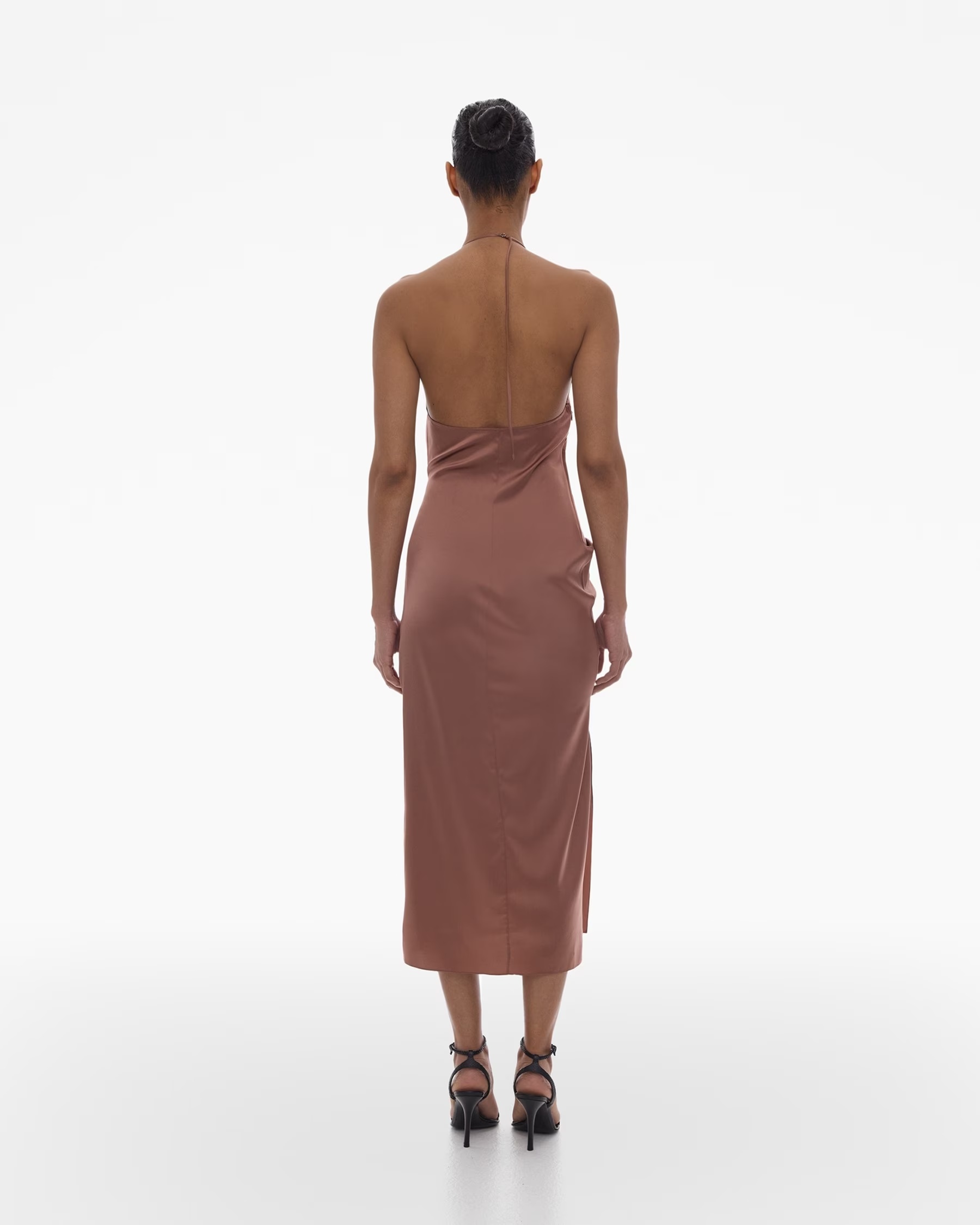 Helmut Lang A Neckline Dress In Red