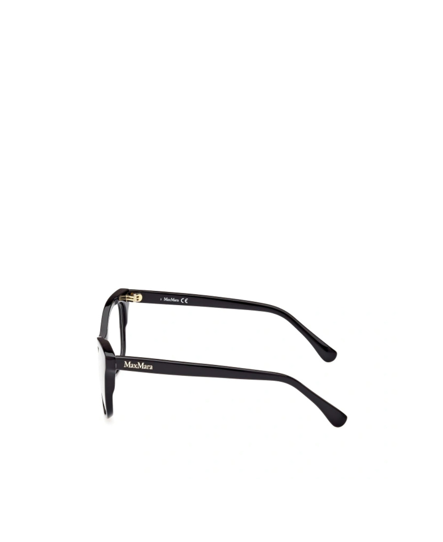 Max Mara Logo Flat Mirror In Black