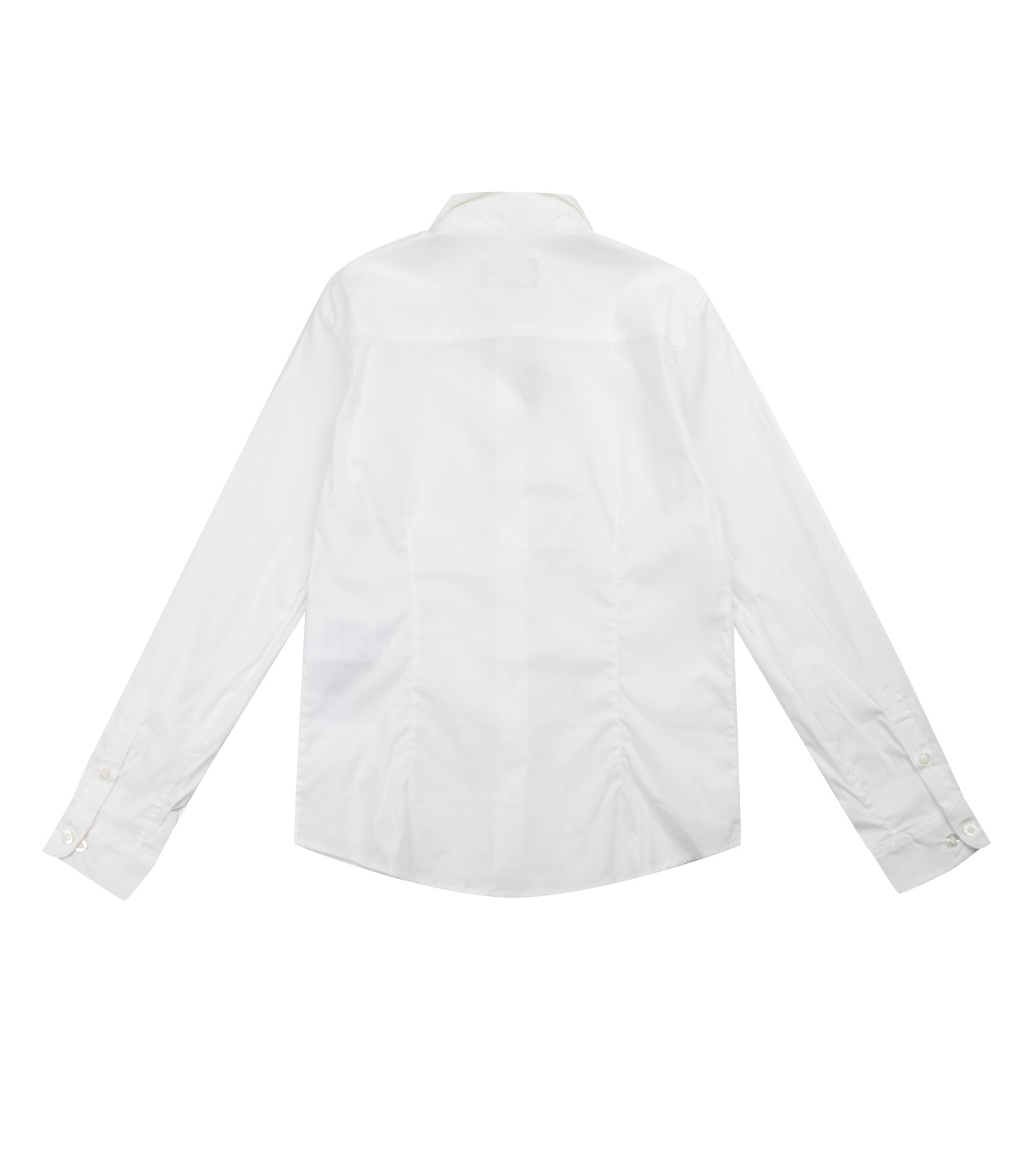 Emporio Armani Logo-print Button-up Shirt In White
