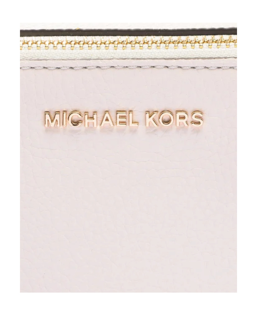 Michael Kors Chain Logo Shoulder Bag In White