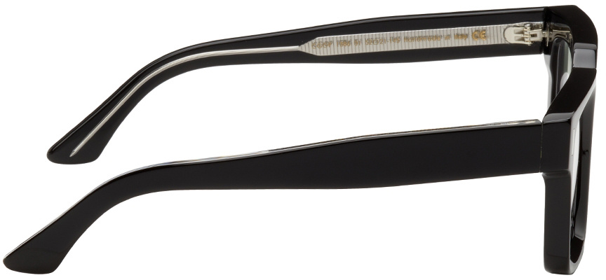 Cutler And Gross Logo Square Flat Mirror In Black