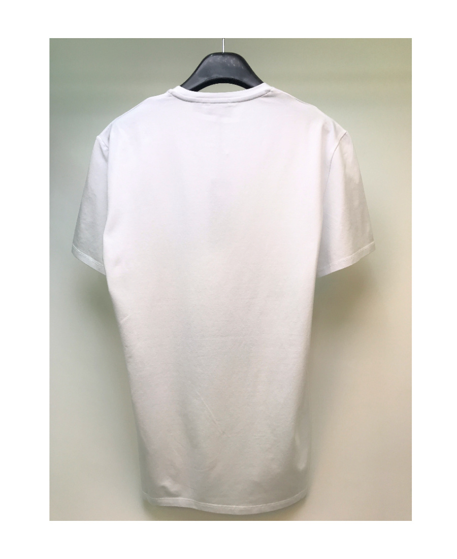 Just Cavalli T-shirt With Round Neck And Short Sleeves In White