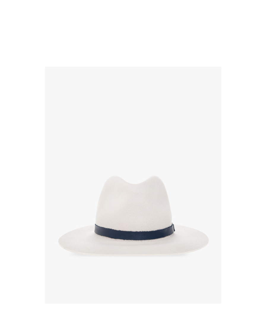 Rag & Bone Wide-brim Fedora Hat In White