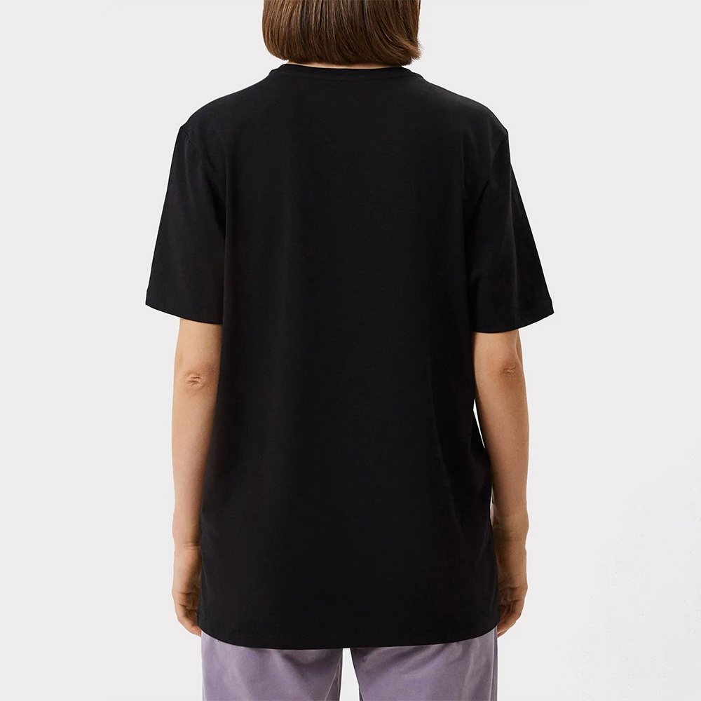 Ea7 T-shirt With Round Neck And Short Sleeves In Black