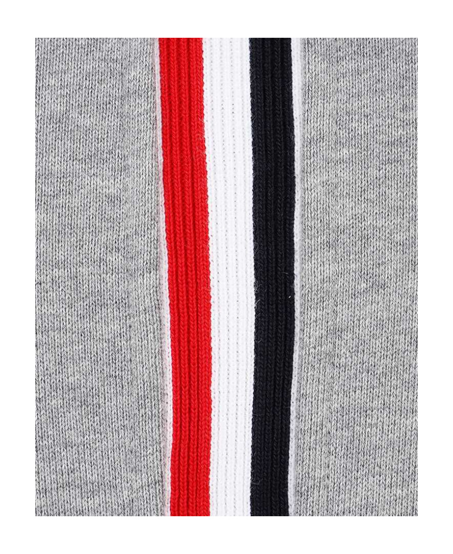 THOM BROWNE LOGO PULLOVER SWEATER