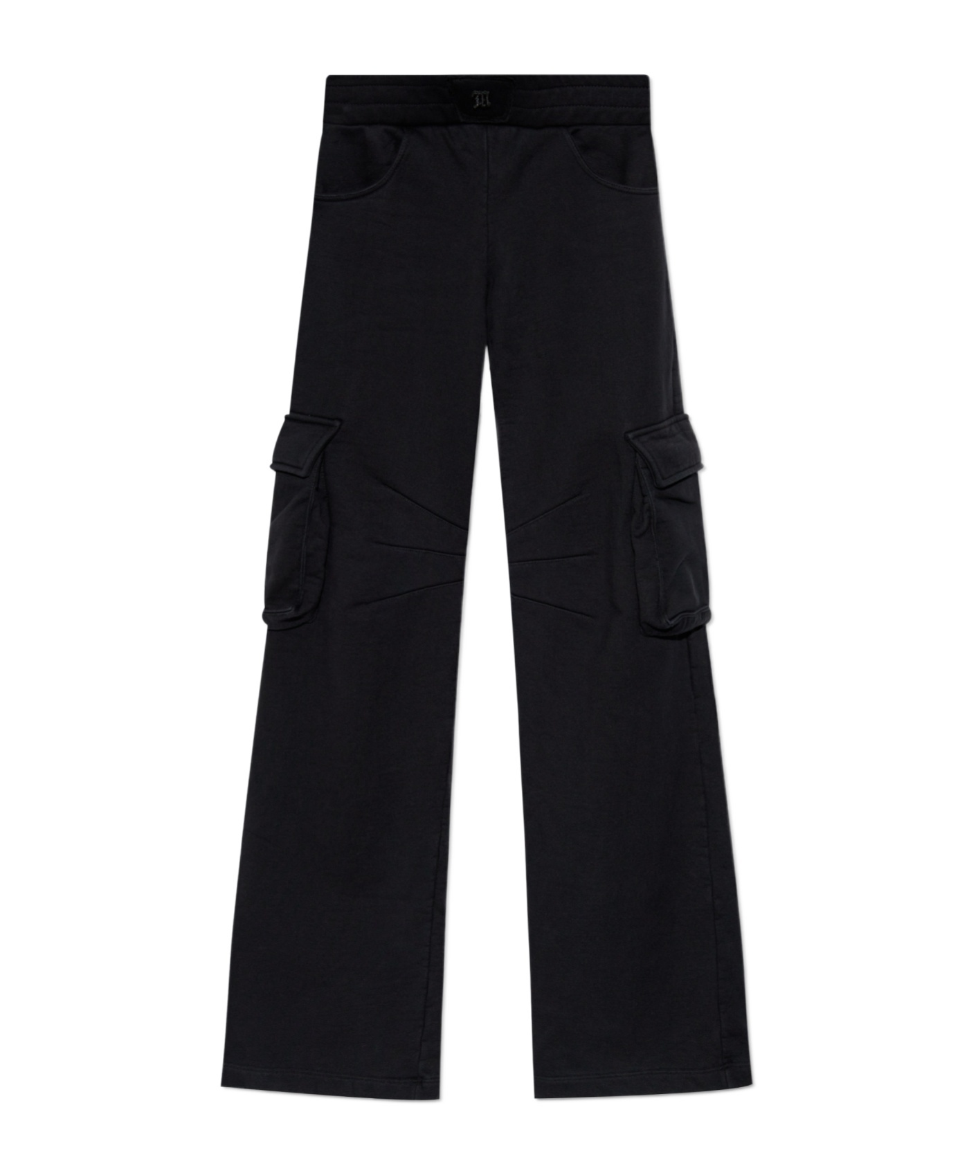 Misbhv Logo-embroidered Track Trousers In Black