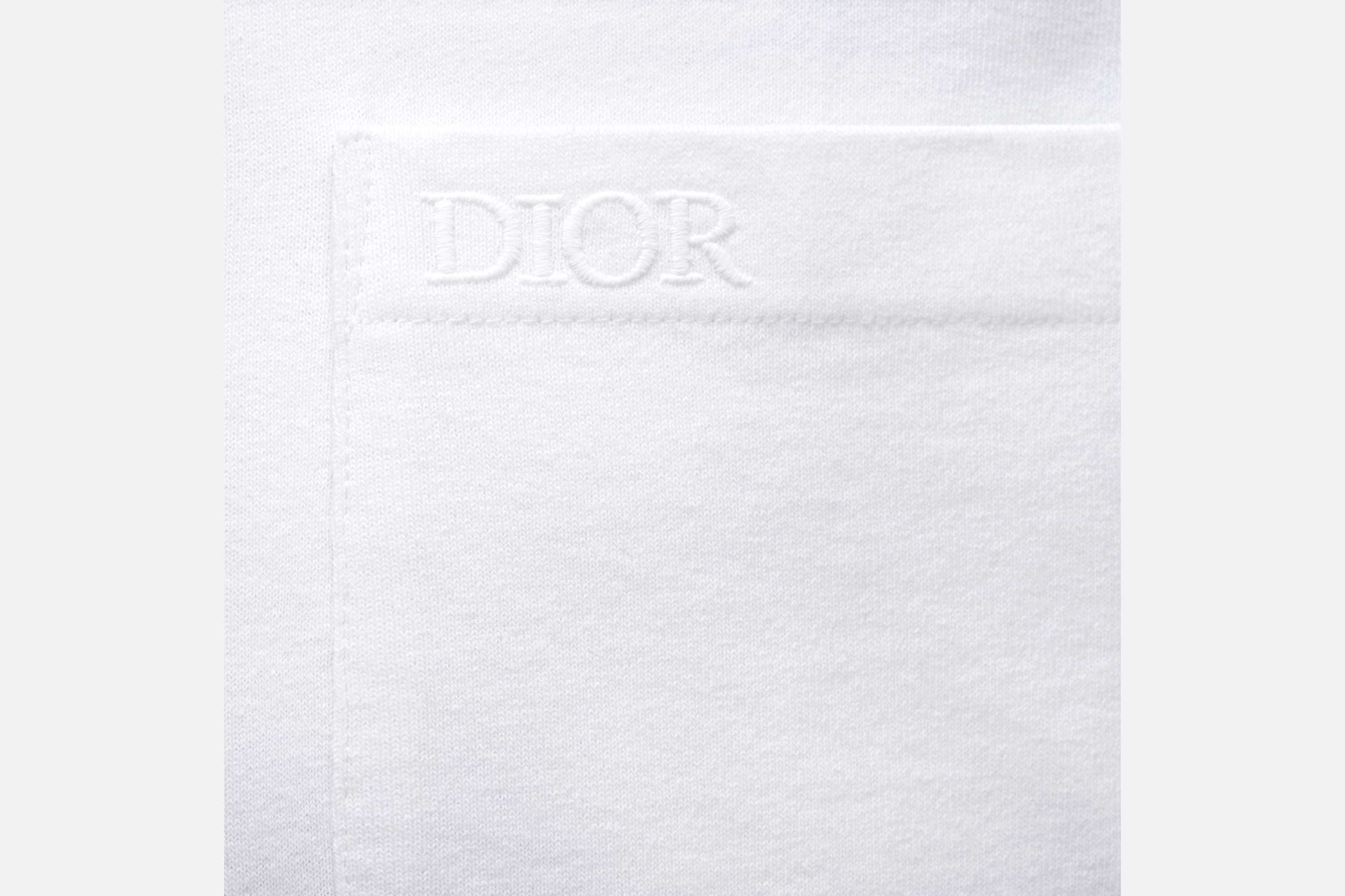 Dior Logo T-shirt In White