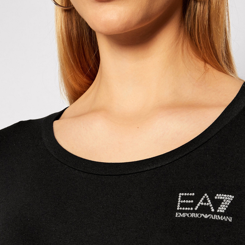 EMPORIO ARMANI LOGO LONG-SLEEVED T-SHIRT 