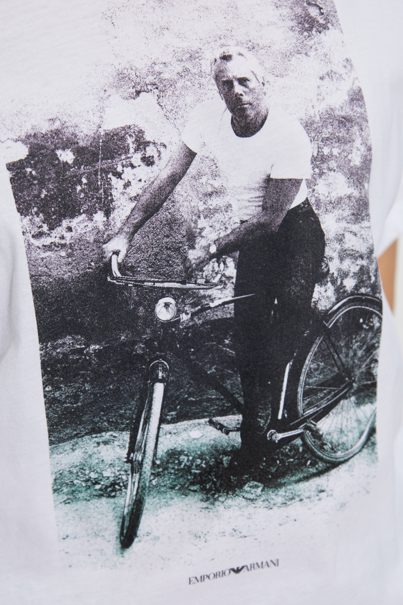 Emporio Armani Short-sleeved T-shirt In White